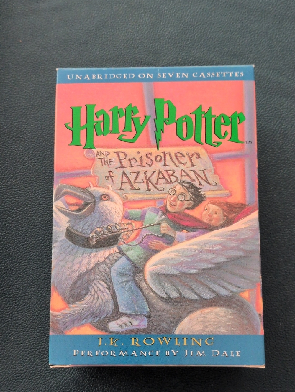 harry potter and the prisoner of azkaban on cassette performed by jim dale